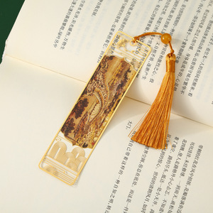古金属书签展示中国金属礼品之美可定制中国特色 - Product Image 2