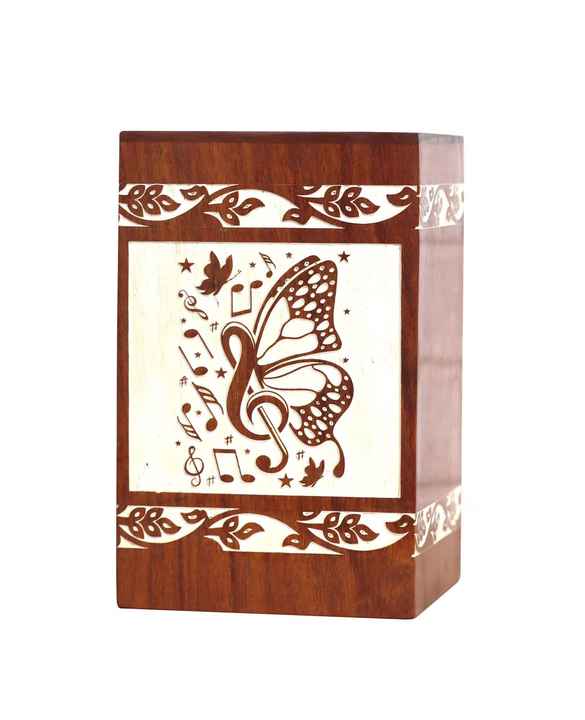 Exquisite Rectangle Premium Rosewood Handcrafted Floral Carved Wooden Keepsake Box Elegant Storage f