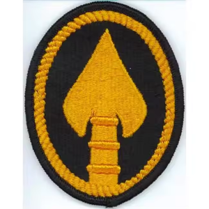 US Special Operations Command Machine刺繍パッチ,ループフック付きセキュリティパッチ制服用システムセキュリティパッチ - Product Image 1
