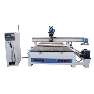 Cabezal giratorio de 180 grados oscilantes para máquina de silla de madera CNC, modelo 3D, enrutador CNC ATC de 4 ejes y 5 ejes con rotación lateral - Product Image 2