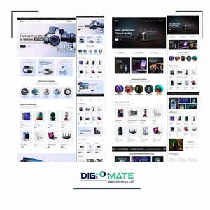 Complete digital solution with expert <strong>website</strong> <strong>designing</strong> for electronic shops