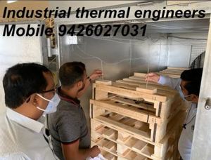 Nhà máy xử lý nhiệt gỗ hoàn toàn tự động mang động cơ nóng nhiệt độ cao cho các nhà sản xuất máy cưa Pallet <span class=keywords><strong>ispm</strong></span> <span class=keywords><strong>15</strong></span> tiêu chuẩn thấp - Product Image 5