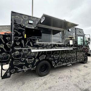 Ticari Catering mobil Fast Food römork sokak yemeği kamyon sepeti restoran ekipmanları gıda satış arabası