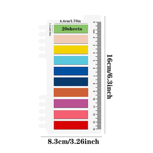 Self-Adhesive Page Markers Sticky <strong>Index</strong> Tabs and Writable Flag <strong>Note</strong> Tabs Itself Bookmark for <strong>Notebooks</strong> and Papers - Product Image 4