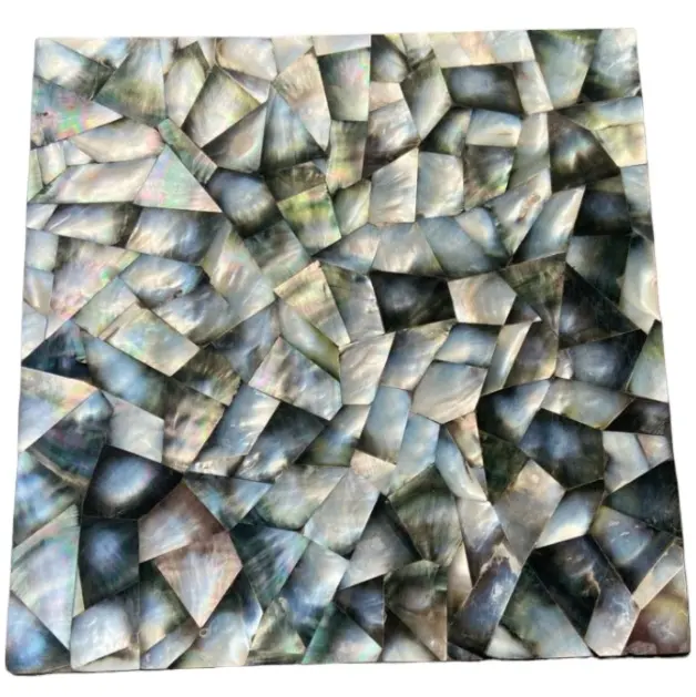 Madreperla shell tile touseef international crafts trending natural shell backsplash tile home hotel kitchen wall decor