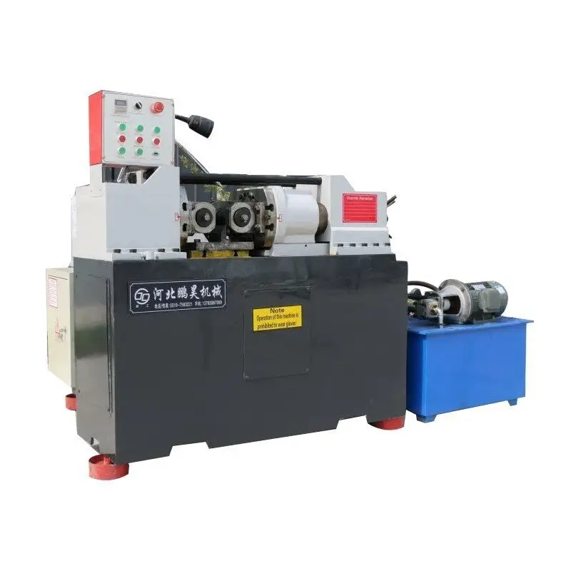 automatic feeding machine and thread rolling machine threaded rod machine