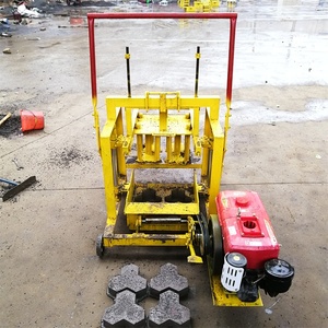 Professional Mobile <strong>Block</strong> <strong>Machine</strong> Concrete Cement <strong>Block</strong> Making <strong>Machine</strong> Low Price Used Engine Electric Single Phase - Product Image 3