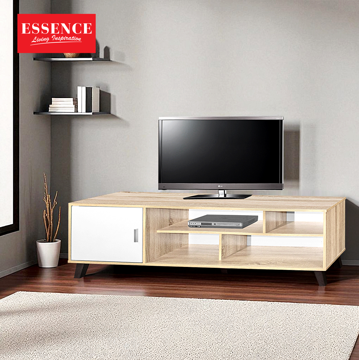 Light Somana Oak + White