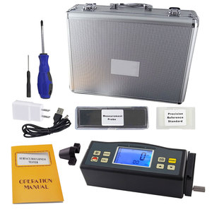 Misuratore di rugosità multiparametro digitale/Tester di misurazione Ra Rz + sonda a perno diamantato incorporata