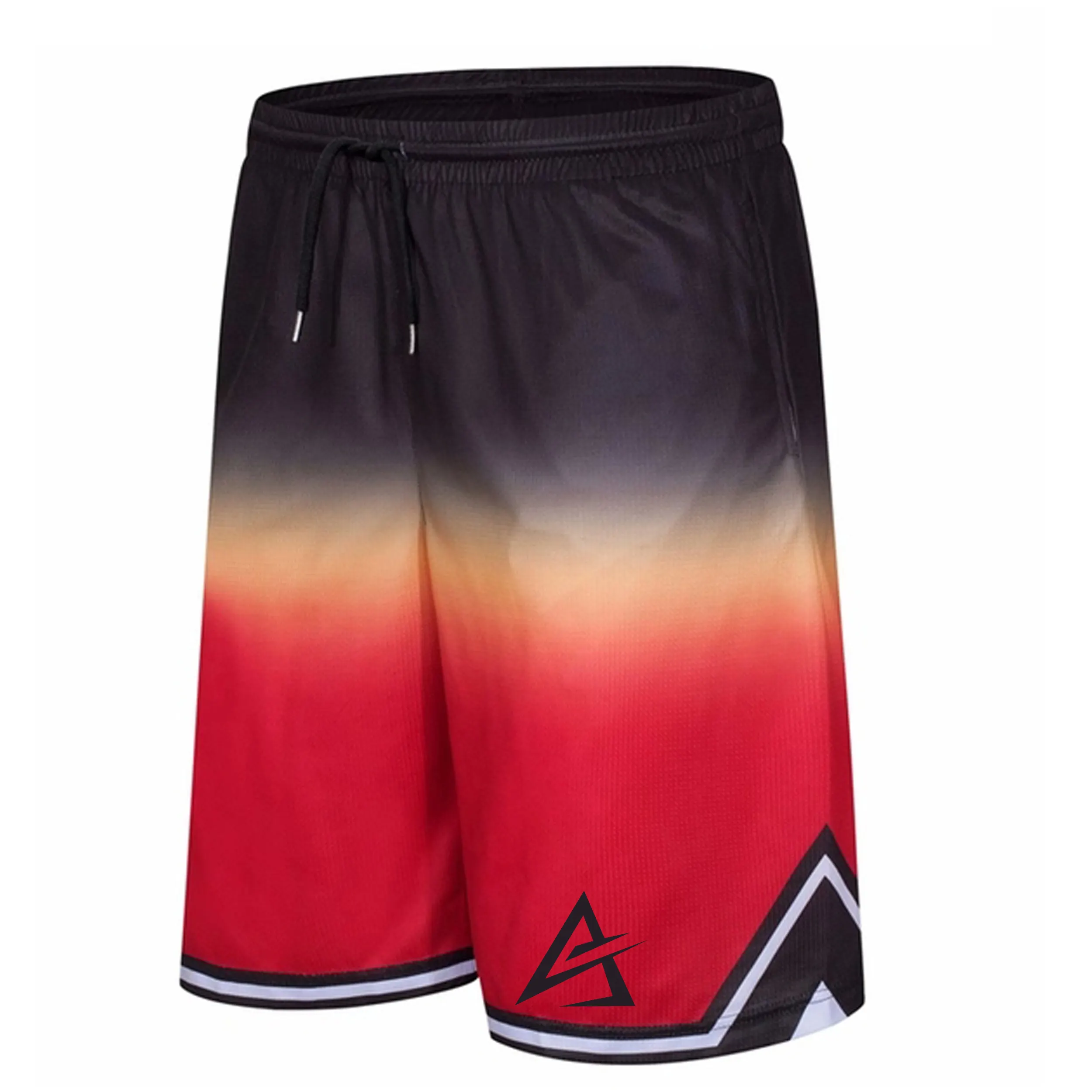 Grosir 2023 celana pendek basket kualitas tinggi dengan desain kustom Logo celana pendek olahraga pria cepat kering