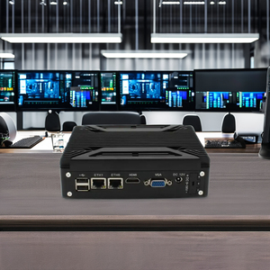 Industrial Mini PC N100 Intel CPU VGA Display Fanless Cooling <strong>System</strong> Aluminium Material New RS232 4G Available for <strong>Linux</strong> Win10 - Product Image 1