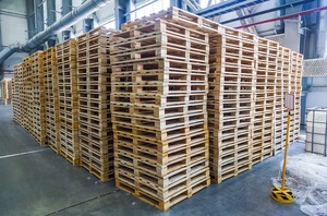 พาเลทไม้เกรดสูง1200x800ยูโรแบบสองหน้ามี4ทาง - Product Image 2
