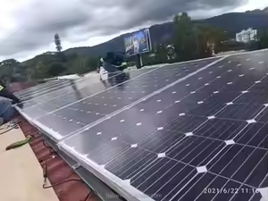 10KW Off-Grid güneş enerjisi sistemi invertör 5KW ev kullanımı güneş enerjisi sistemi evler içeren MPPT PWM lityum iyon balkonlar - Product Image 4