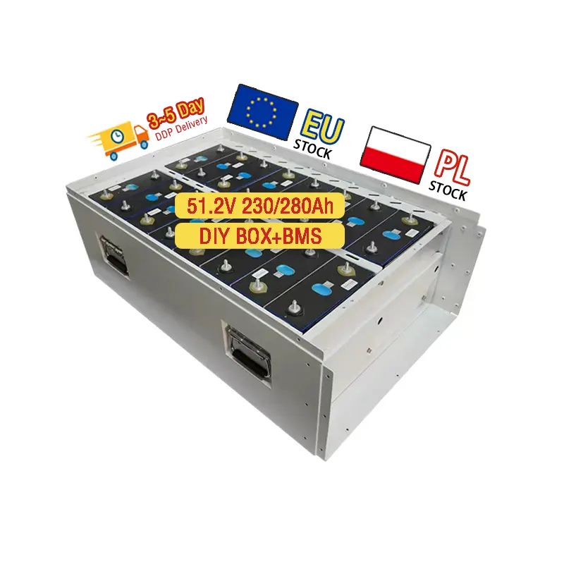 태양열 저장 배터리 48v diy 상자 키트 16s 케이스 48v lifepo4 배터리 용 금속 배터리 액세서리