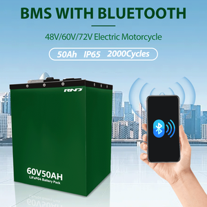 2000 chu kỳ 60V 50Ah dài phạm vi pin điện cho xe kéo điện hành khách Trike off road phiêu lưu sử dụng - Product Image 3