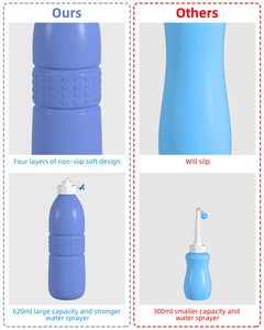 Portable <strong>Bidet</strong> Sprayer and Travel <strong>Bidet</strong> with Hand Held <strong>Bidet</strong> Bottle for Personal Cleansing <strong>Use</strong> Extended Nozzle - Product Image 5