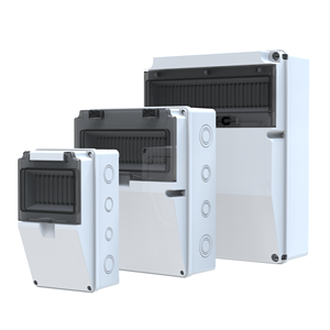 ABS Plastic <strong>Enclosure</strong> Socket Distribution <strong>Enclosures</strong> Combination Box 5 - 9 -15 MCB Capacity Distribution Box - Product Image 1