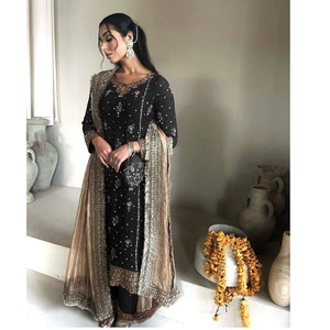 Unique Design Wedding and Party Wear Salwar Kameez With Matching Dupatta Available at Affordable Prices from <strong>India</strong> - Product Image 1