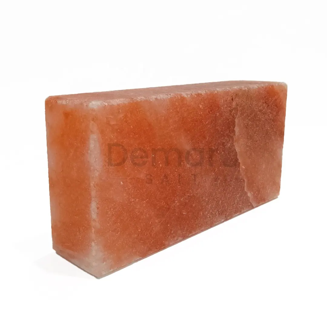 Mattoni di sale rosa naturale al 100% all'ingrosso 20x10x5 cm piastrelle di sale rosa dell'himalaya per la costruzione di Spa benefici per la salute e il benessere