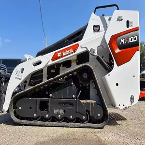 En iyi fiyat oldukça kullanılan MT100 Mini parça Skid nokta dönüşlü yükleyici stokta hızlı teslimat kuengine motor ve şanzıman bileşenleri ile