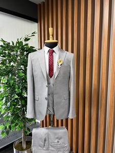 男性のための最高品質のスーツファーストクラスの寝具スーツ最高の価格ホットセールトルコブランド最新デザインカスタムメイドあなたが好む
