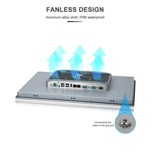 Fanless Embedded Industrial All in 1コンピュータ第12世代Intel I7 18.5インチインダストリアルLinuxコンピュータアクセサリインダストリアルPC - Product Image 4