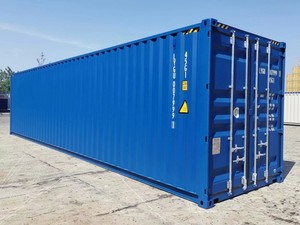 Alta Qualidade Usado 40HQ Dry Container 20ft Capacidade Transporte Internacional Aço Metal e Alumínio Preço