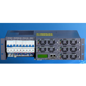 Sistema de alimentación integrado de 48VDC con placa rectificadora SNMP 53.5VDC Convertidores AC DC para características de telecomunicaciones Navegador web de Telecomunicaciones - Product Image 5