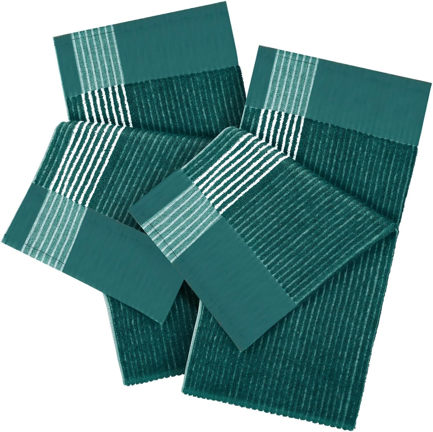 Vert avec la rayure blanche