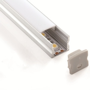 Super Good Quality ALP002 ALP1707 ALP1708 U Shape <strong>Led</strong> Aluminum Profile with PC Cover for Shelf/ Kitchen Cabinet Lighting - Product Image 4