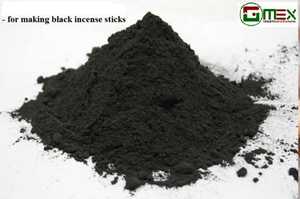 Chacoal Premix <strong>Black</strong> Powder for Agarbatti Incense Bamboo Incense Holders Included - Product Image 4