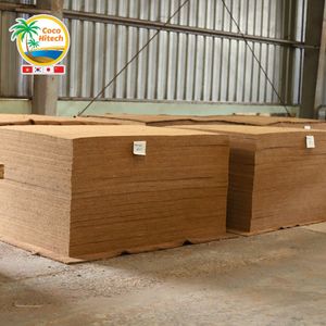 ラテックスCOIRマットレスを製造するために米国に輸出されたCOCO COIRボード - Product Image 1