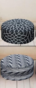 Geleneksel müslüman giyim Muqaddas <span class=keywords><strong>Kufi</strong></span> 2024 namaz şapkalar özel Polyester pamuk Muqaddas <span class=keywords><strong>Kufi</strong></span> satışa şimdi burqa