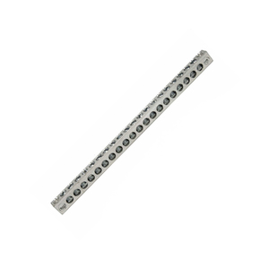 Factory Sale Aluminium <strong>Busbars</strong> 17 Terminal <strong>Dual</strong> Row Aluminum Bus Bars Grounding Bars with Clinching Screws - Product Image 5