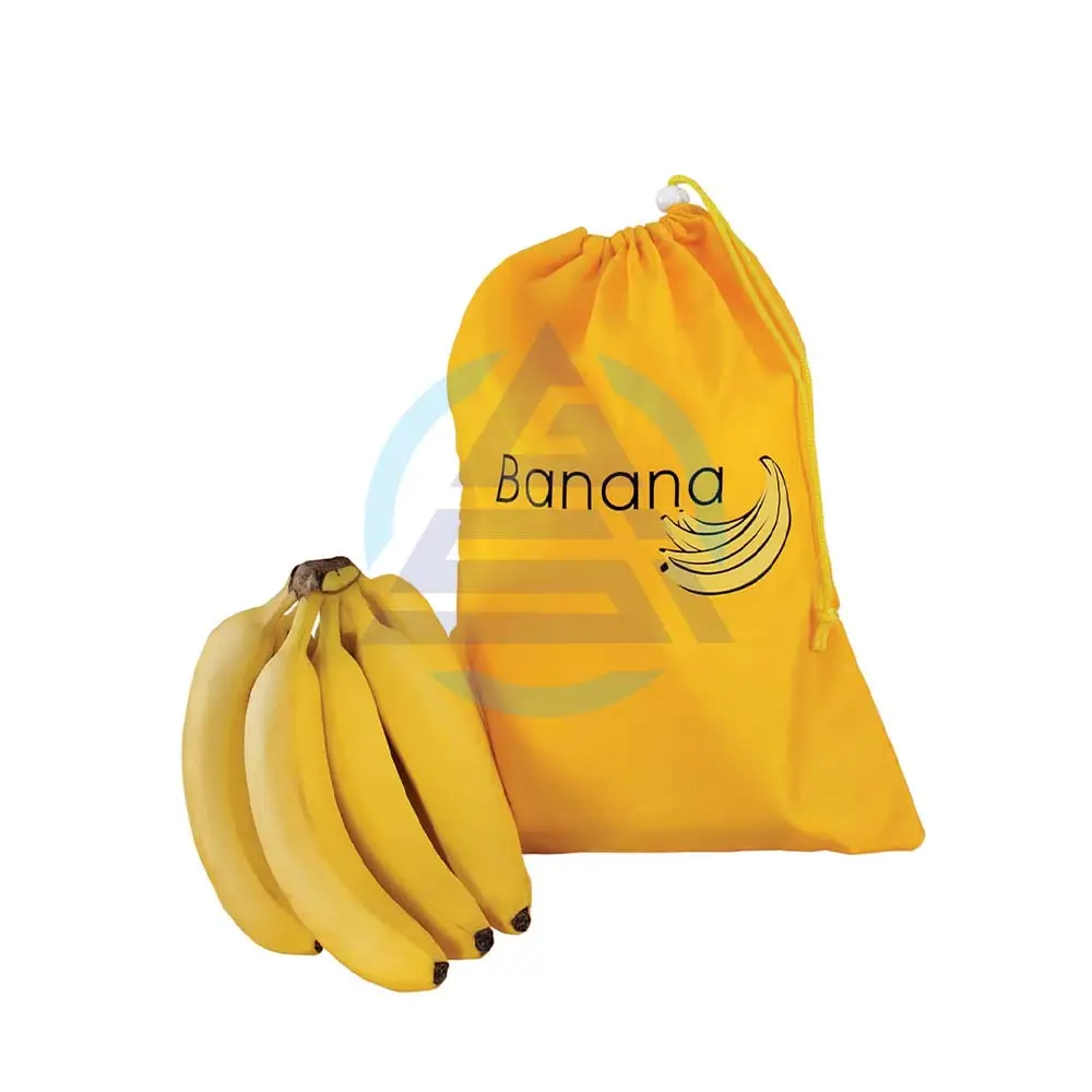 1pc Cozinha Armazenamento Maiores Titulares Saco De Plástico Organizador Saco De Armazenamento De Frutas Frescas Banana Cozinha Frigorífico Armazenamento Vegetal Bag