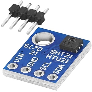 <strong>GY</strong>-<strong>21</strong> <strong>HTU21</strong> Unsoldered Temperature Sensor Module - Product Image 1