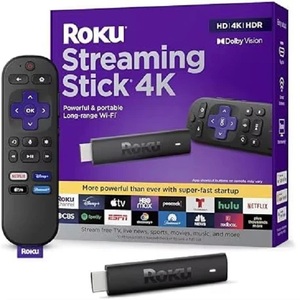 New Arrival 2024 <strong>Roku</strong> Streaming Stick 4K with Outdoor Camera Home Security Live Streaming Equipment
