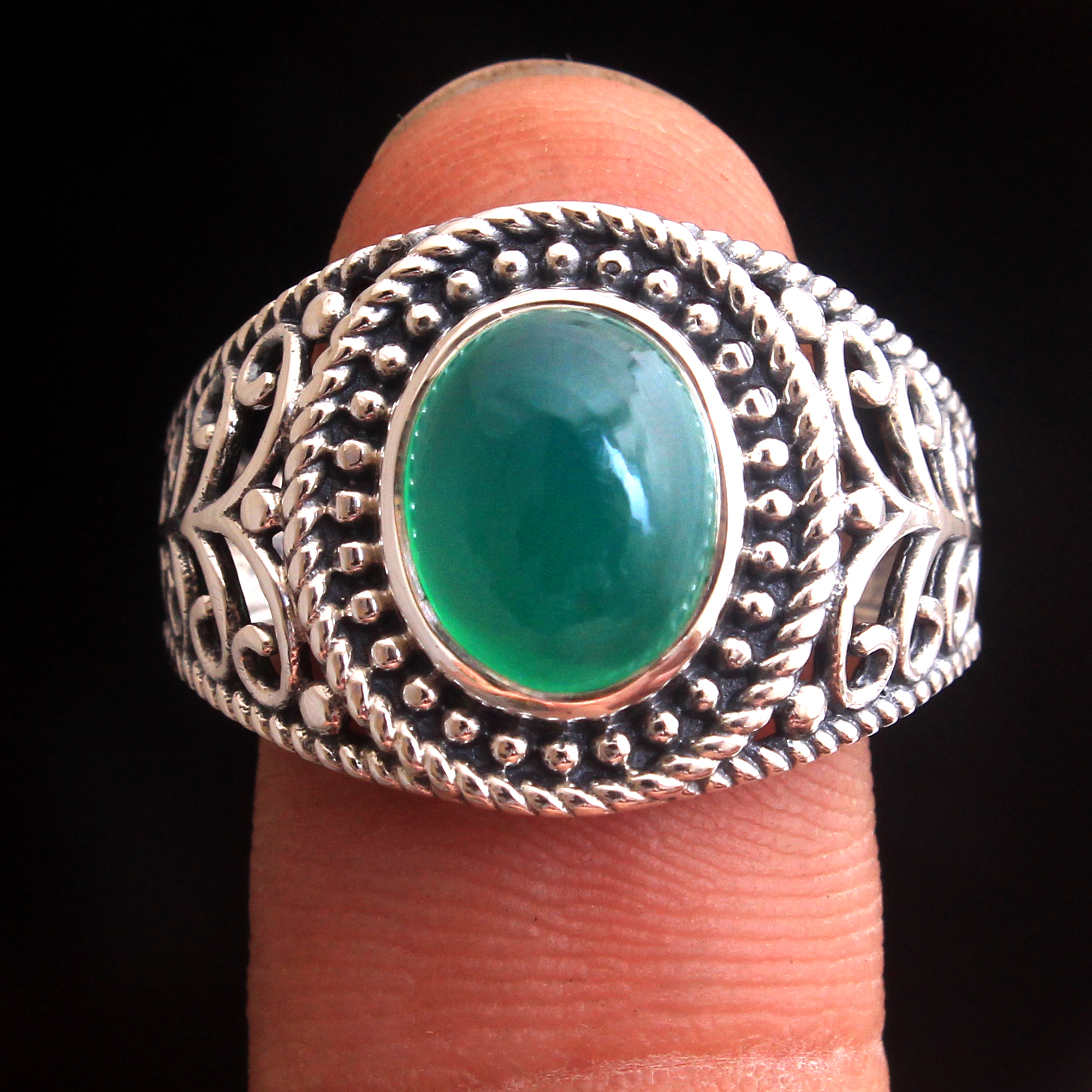 โอนิกซ์สีเขียว