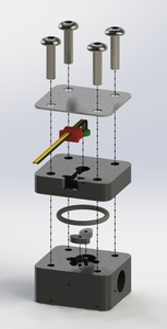 Ultra-micro Flow meter/Cảm biến DGT-006AI hình bầu dục loại bánh răng với chủ đề nội bộ tùy chỉnh OEM hỗ trợ caudalimetro - Product Image 4