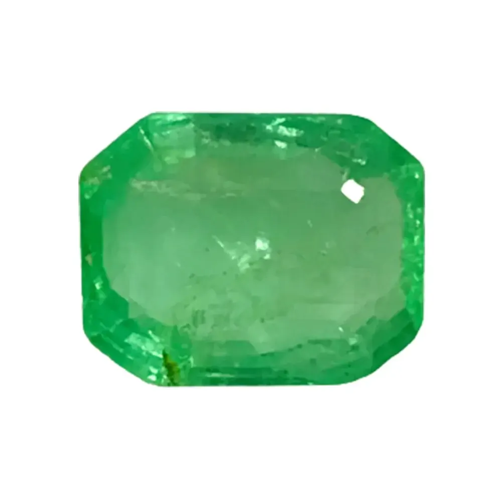 High Quality Mix Size Emerald Octagon Faceted Gemstone 2.52 Carat Precious Gemstone At Wholesale Price