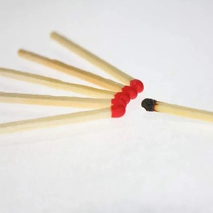 Özelleştirilmiş güvenlik ahşap özel etiket logosu uzun Matchsticks Matchboxes ile kutuları maçlar - Product Image 5