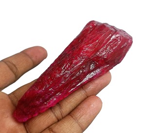Natural Red <strong>Ruby</strong> 555 Carat Rough Faceted Loose Gemstone with Certificate 4DAQ - Product Image 1