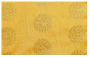 100% 丝绸面料纺织品传统印度锦缎丝绸面料制作漂亮连衣裙 - Product Image 6