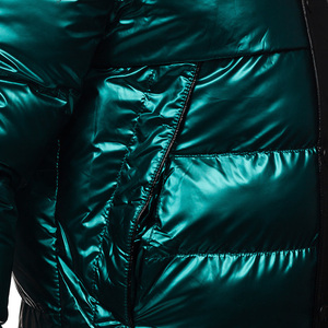 Premium kalite yeni moda toptan kış giysileri erkekler kirpi aşağı ceketler/özelleştirilmiş uzun kollu erkek kirpi ceketler