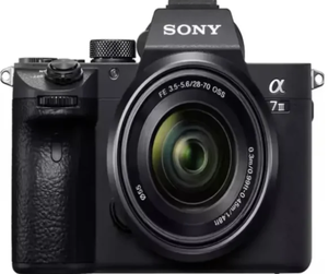 Üst satış Alpha A7 III (ILCEM3K-B) tam çerçeve Mirrorless -değiştirilebilir Lens kamera ile 28-70mm Lens ile 3-Inch LCDnew stok - Product Image 1