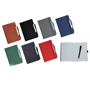 Quaderno per appunti esecutivo organizzatore non datato con penna e custodia per unità USB in metallo chip di memoria Notebook da 8 /16/32GB con unità Usb - Product Image 5