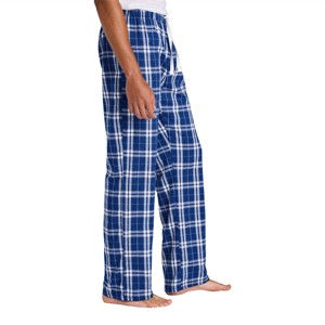 Mens Flannel Lounge <strong>Royal</strong> Pants - Soft and Cozy Pajama <strong>Bottoms</strong> with Elastic Waist, Perfect for Sleeping, and Casual Home Wear - Product Image 3