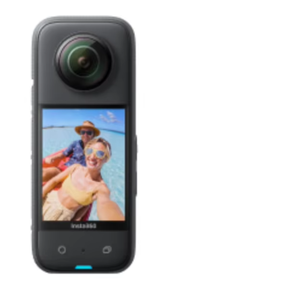 กล้องแอ็กชันติด X3 360ถ่ายวิดีโอ5.7K 10ม. กันน้ำระบบกันสั่นของรัฐ Insta 360กล้องกีฬาหนึ่ง x 3 - Product Image 1