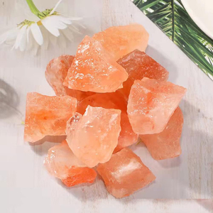 Toptan Himalian doğal Pakistan beyaz pembe tuz Himalaya tuz topakları pembe tuz blokları