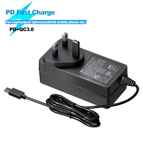 快速插入式电脑适配器45w 65w Pd充电器墙壁信息技术相关设备充电器Rapide C型充电器原装客户标志 - Product Image 1